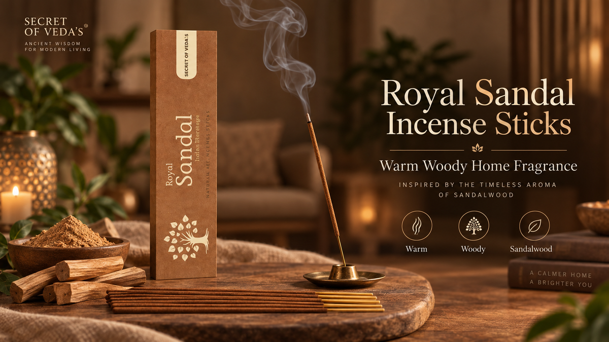 Royal Sandal Incense Sticks: Bring the Warmth of Sandalwood Into Your Home
