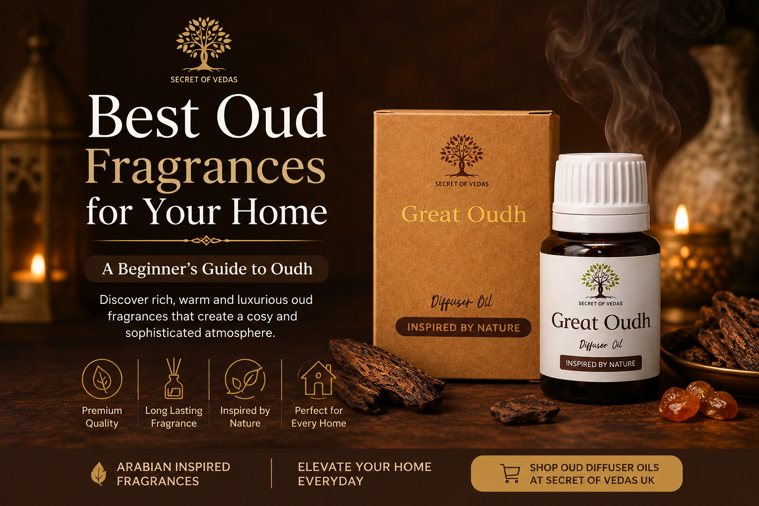 Best Oud Fragrances for Your Home | Beginner’s Guide UK