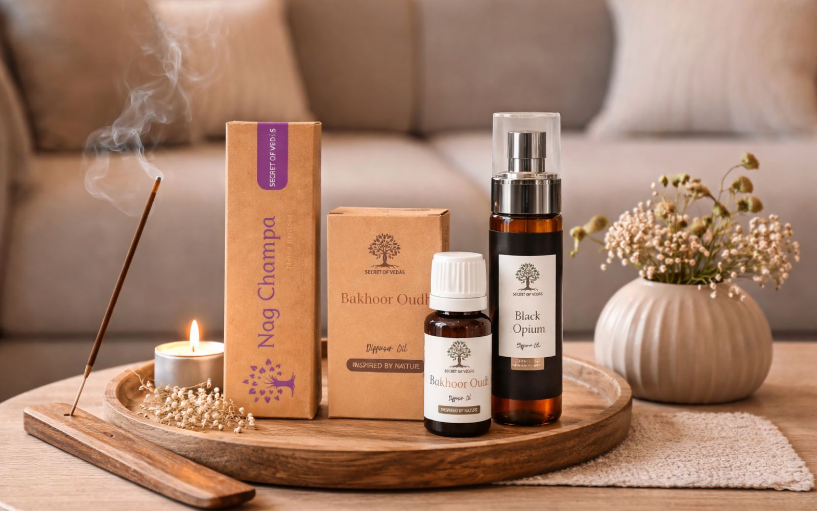 How to make your house smell amazing naturally using incense sticks diffuser oils and linen sprays