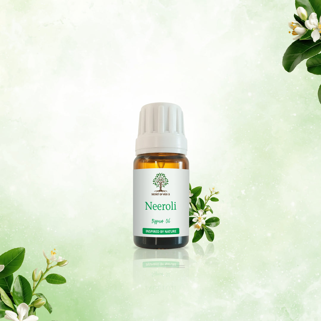 Neroli Diffuser Oil 10ml – Alcohol-Free Home Fragrance, Gift-Ready Box