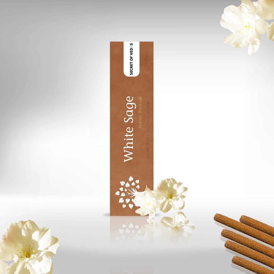 White Sage Incense Sticks – Fresh Earthy Home Fragrance