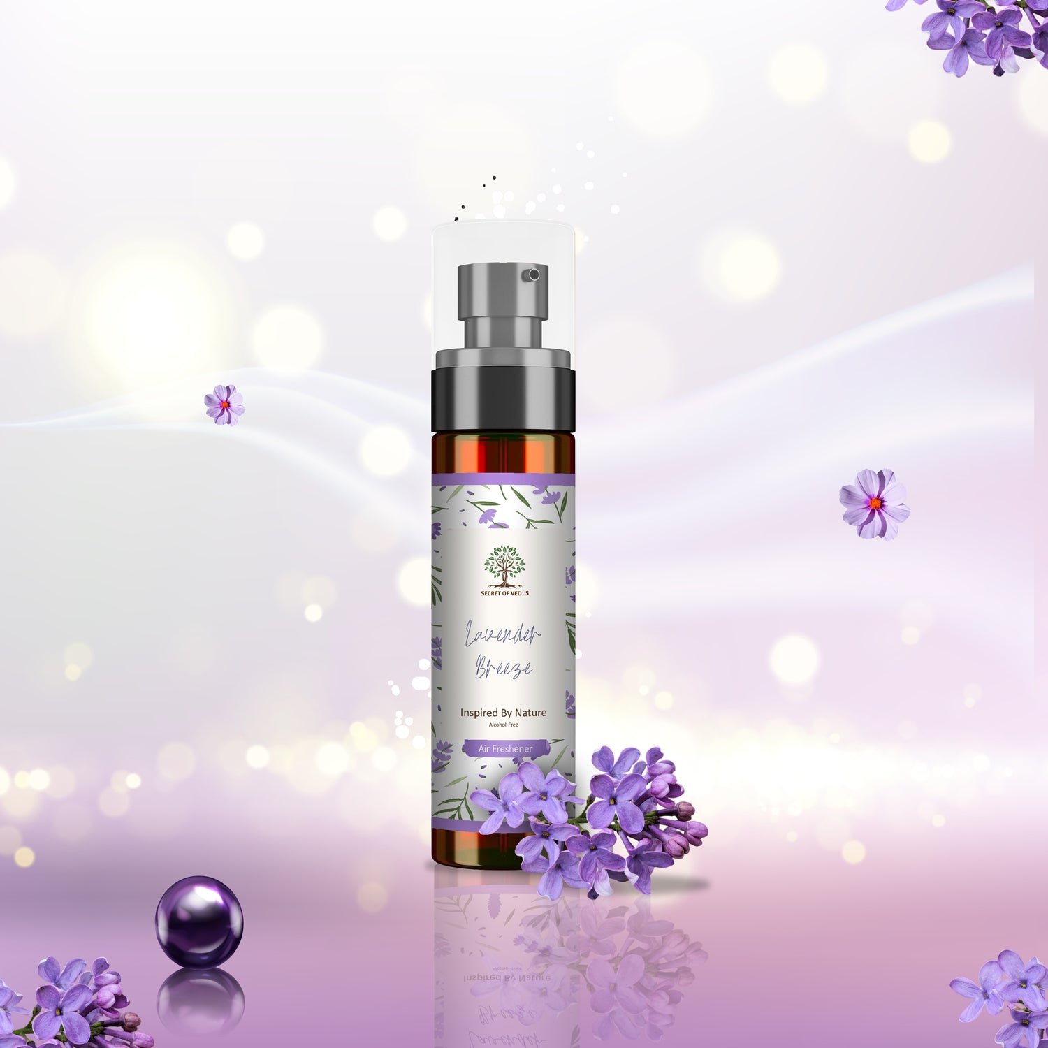 Lavender Breeze Alcohol-Free Air Freshener Spray 100ml