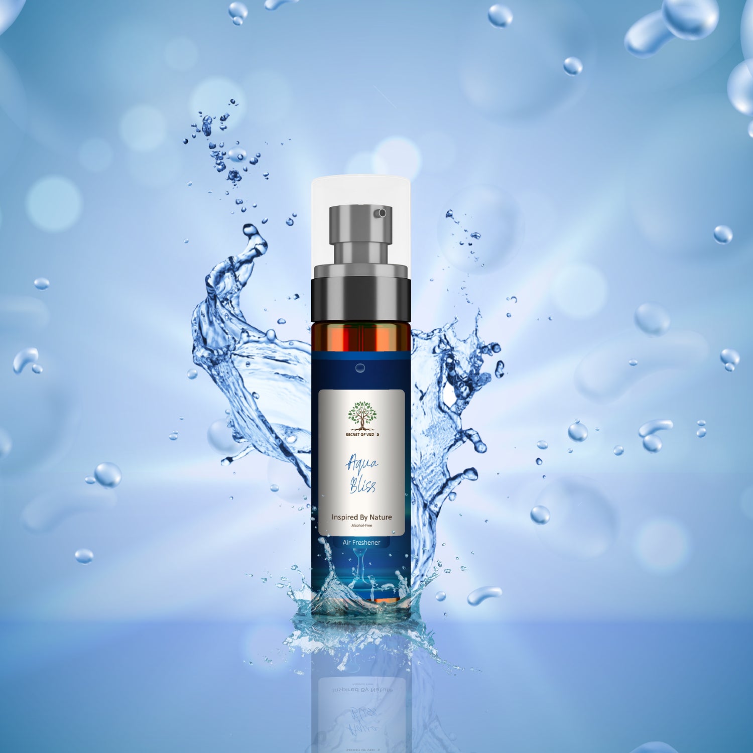 Aqua Bliss Alcohol-Free Air Freshener Spray 100ml