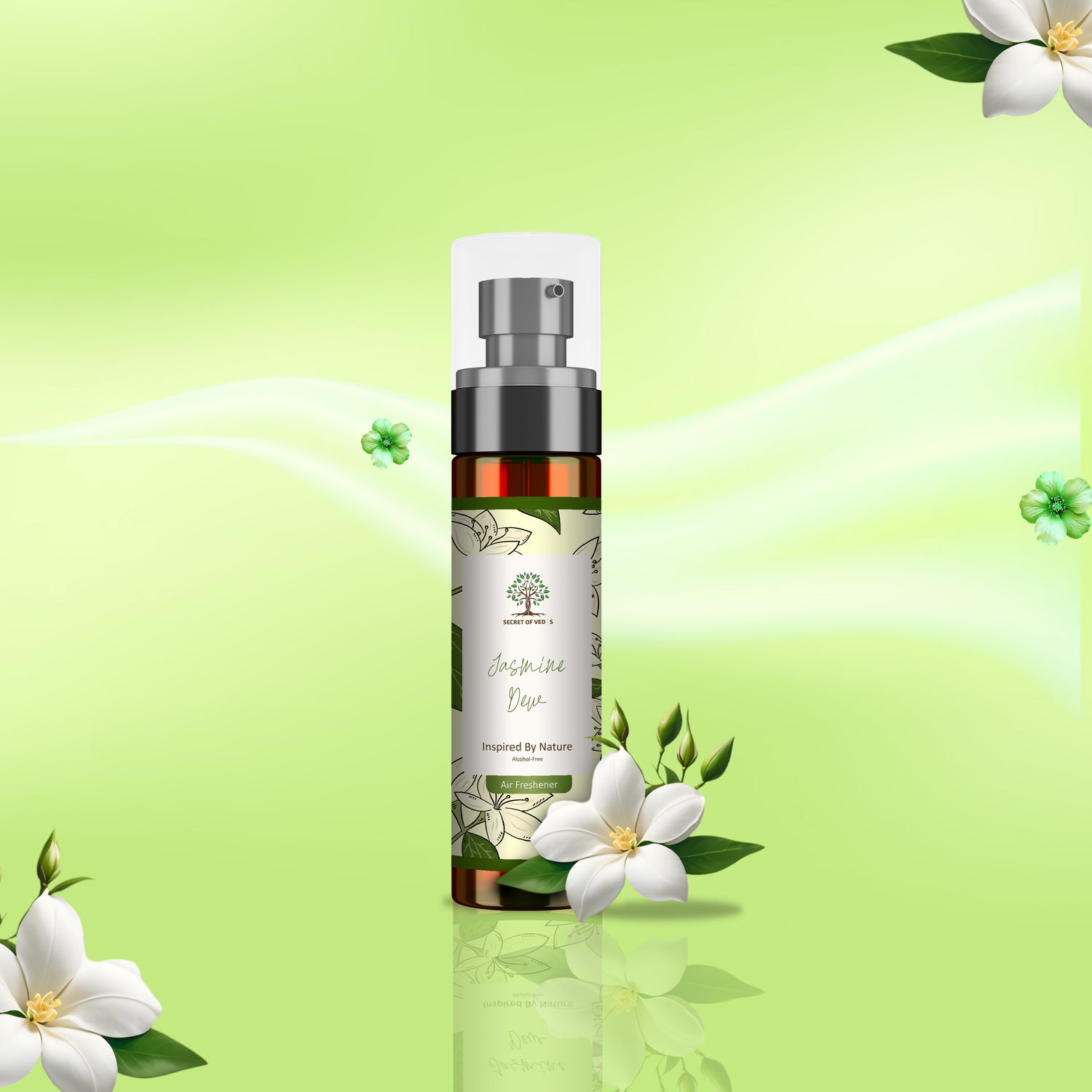 Jasmine Dew Alcohol-Free Air Freshener Spray 100ml