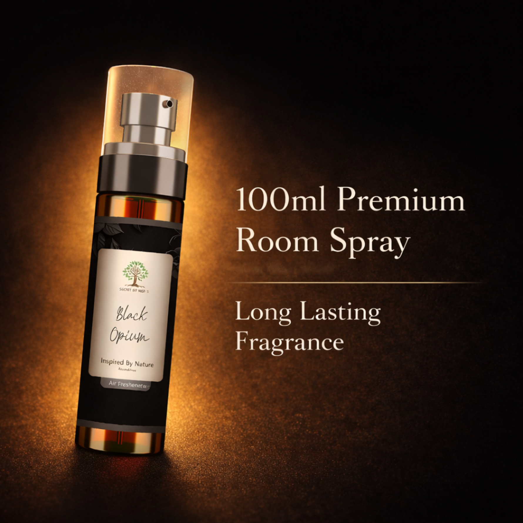 Black opium air freshener 100ml premium luxury room spray UK