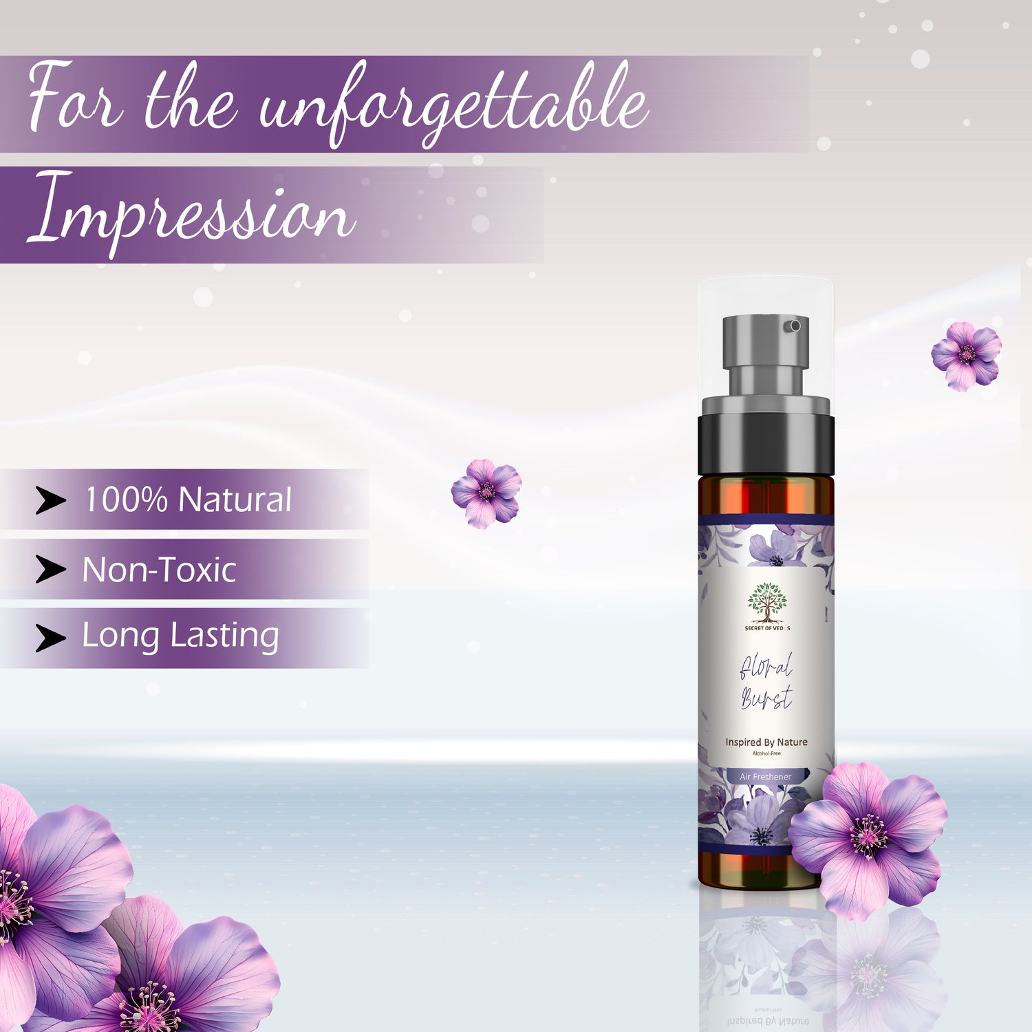 Floral Burst Alcohol-Free Air Freshener Spray 100ml