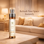 Golden dust air freshener luxury living room UK premium home fragrance spray