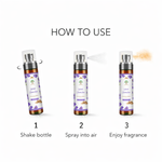 How to use kesar chandan air freshener spray step by step instructions UK