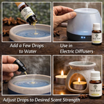 How to use diffuser oil with water and aroma diffuser steps for home fragrance UK