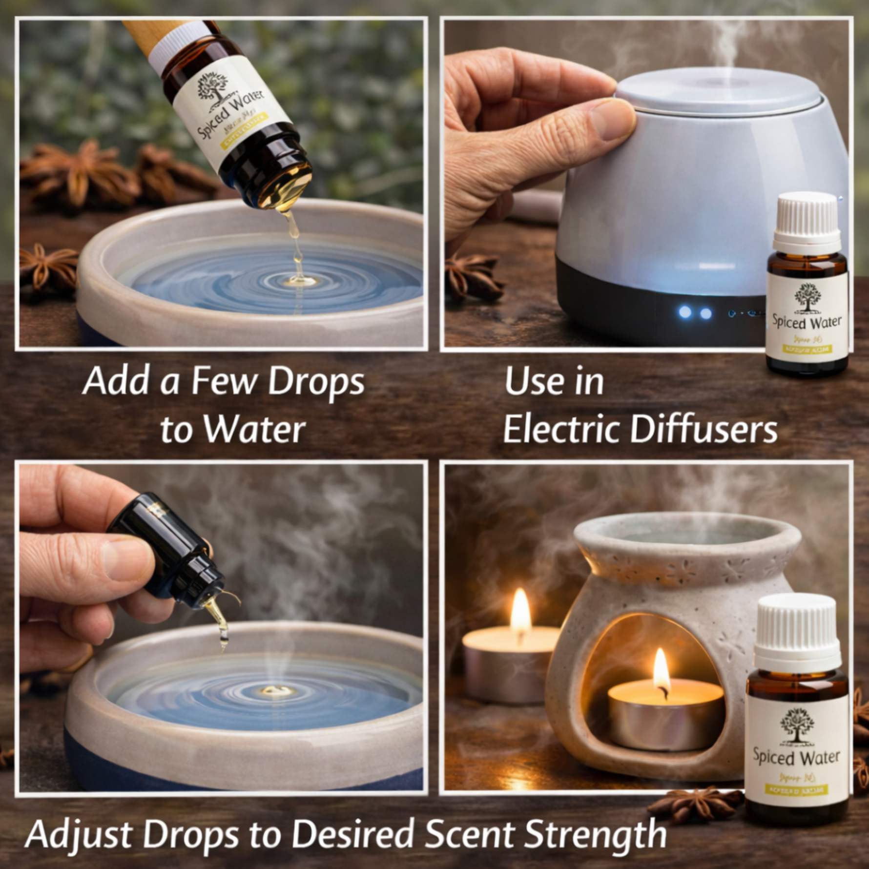 How to use diffuser oil with water and aroma diffuser steps for home fragrance UK