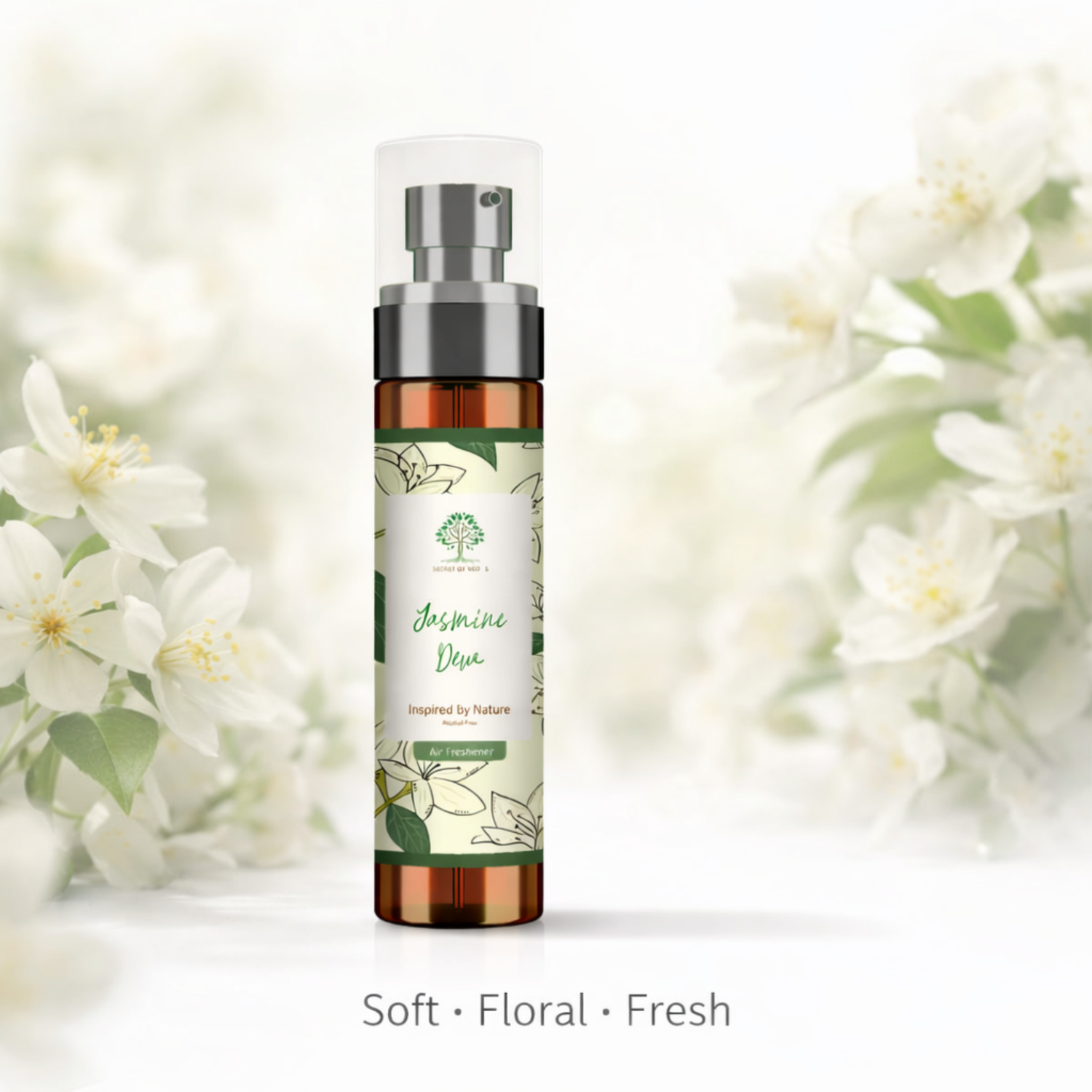 Jasmine floral room spray fragrance white flowers soft fresh home fragrance UK