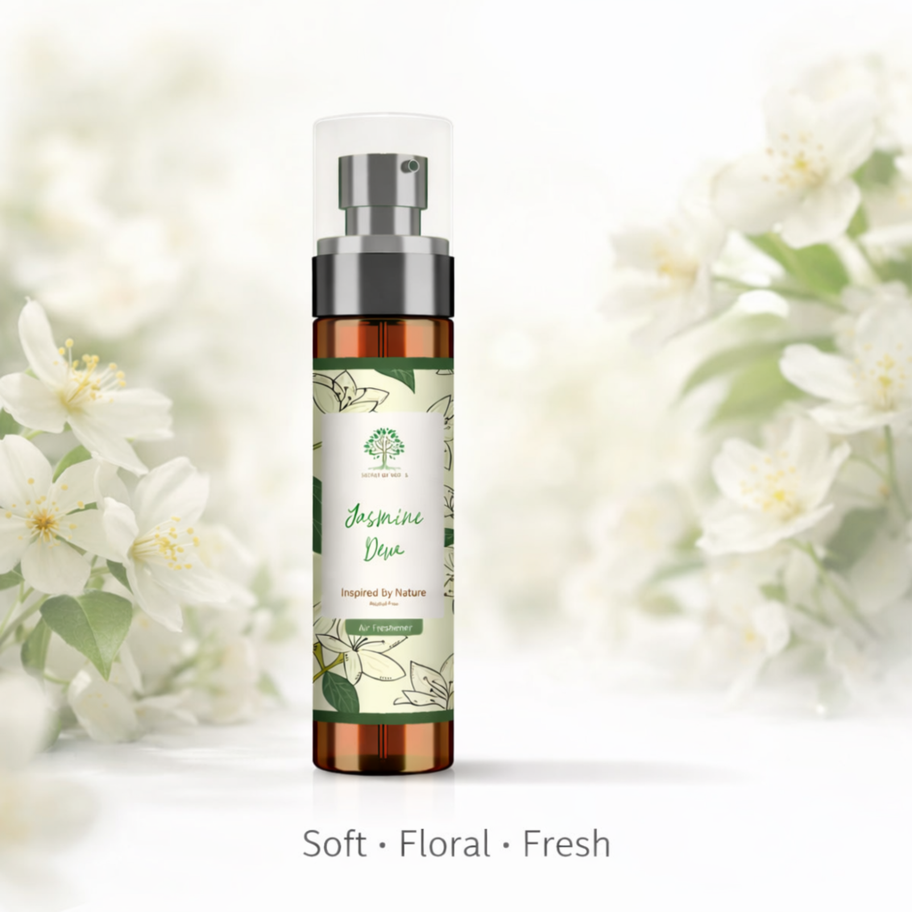 Jasmine floral room spray fragrance white flowers soft fresh home fragrance UK