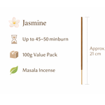 Jasmine incense sticks soft floral home fragrance for a gentle and calming atmosphere