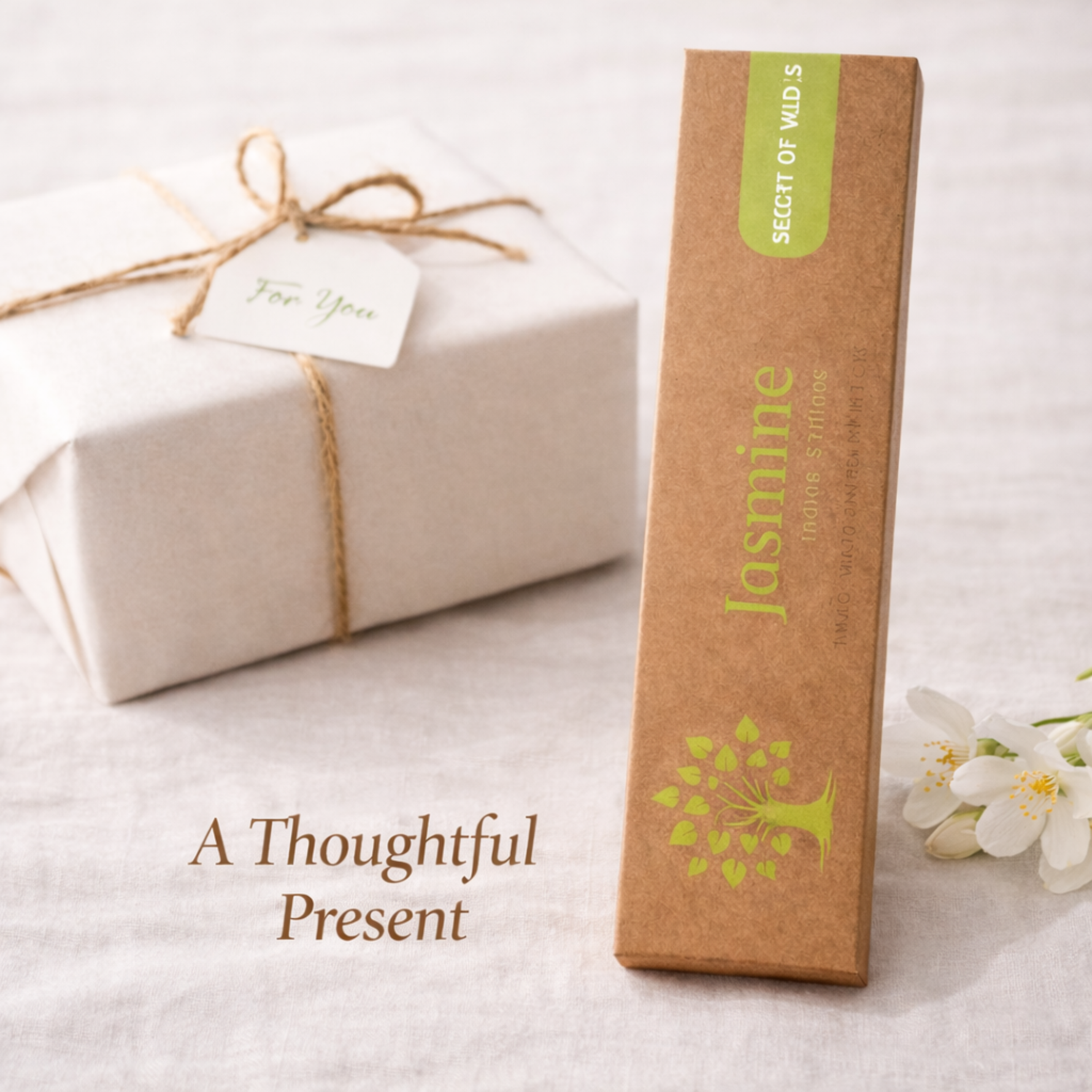 Jasmine incense sticks soft floral home fragrance for a gentle and calming atmosphere