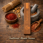 Kesar chandan incense sticks warm woody home fragrance for a rich and inviting atmosphere