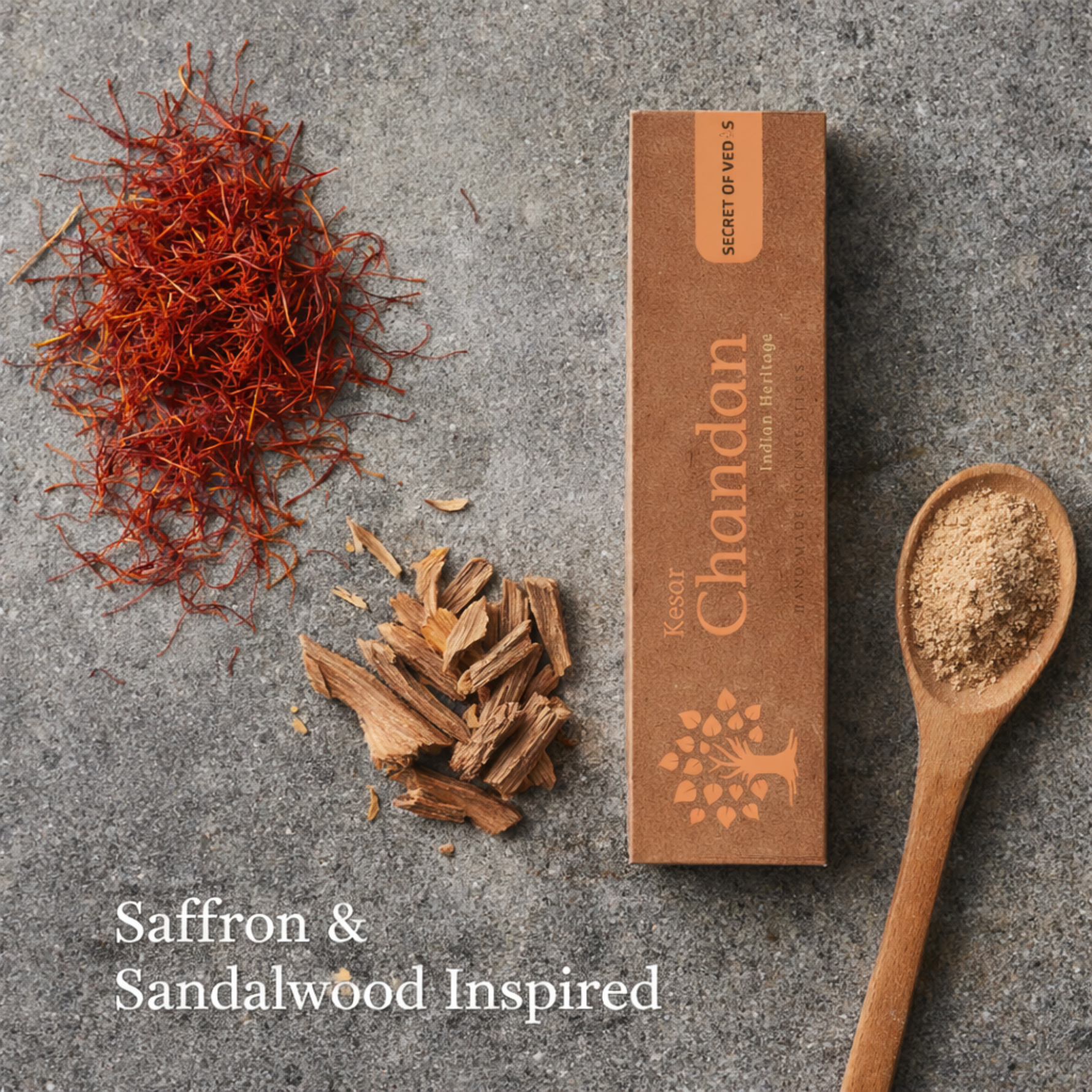 Kesar chandan incense sticks warm woody home fragrance for a rich and inviting atmosphere