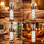 Kesar chandan room spray multi room use living bedroom office UK saffron fragrance