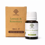 Lemon rosemary diffuser oil 10ml fresh herbal citrus home fragrance oil for diffuser UK