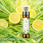 Lemongrass citrus room spray fresh lemon scent green yellow home fragrance UK