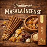 Loban incense sticks warm resinous home fragrance for a deep and comforting atmosphere