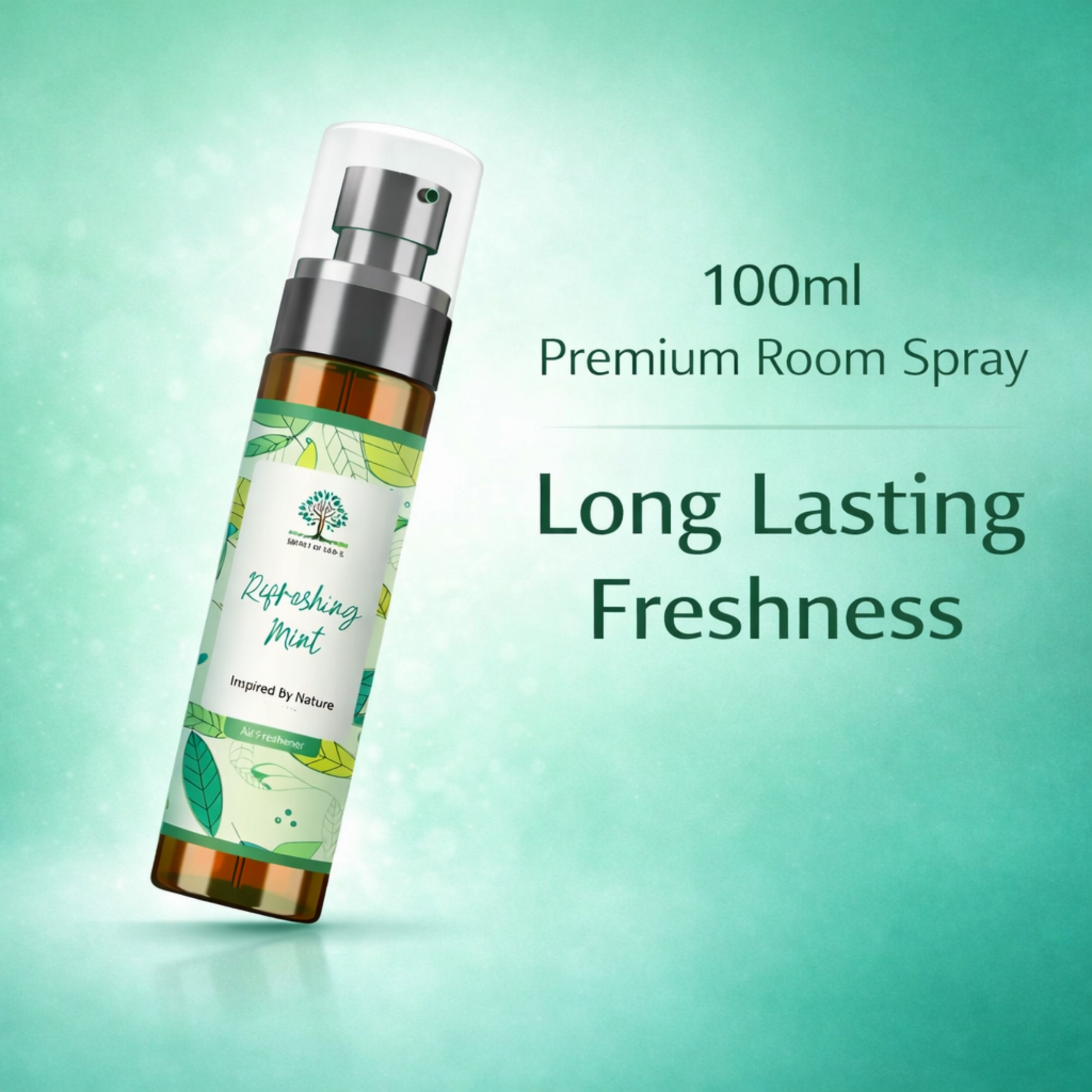 Refreshing mint air freshener 100ml premium cooling room spray UK