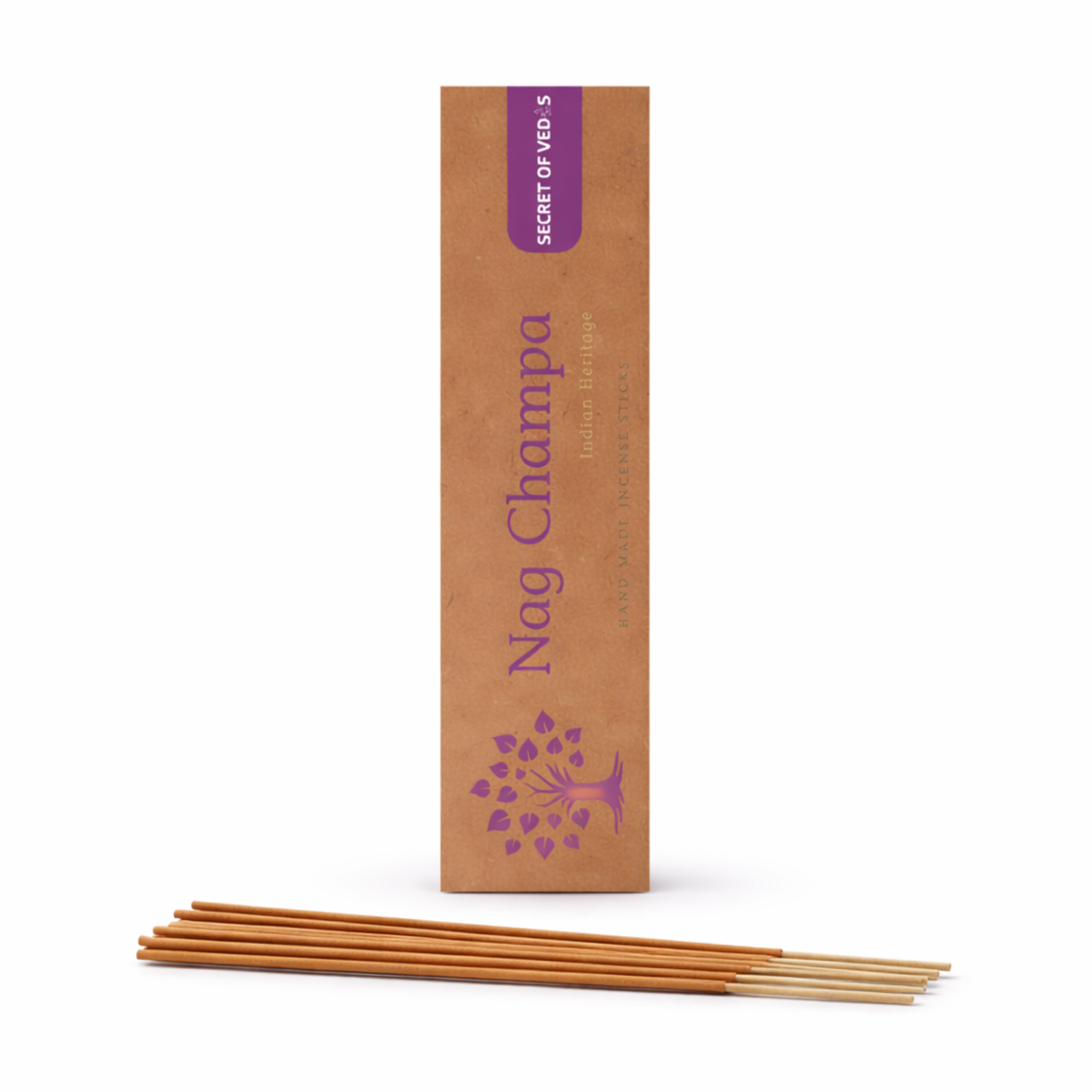 Nag champa incense sticks golden brown agarbatti 100g 20g UK