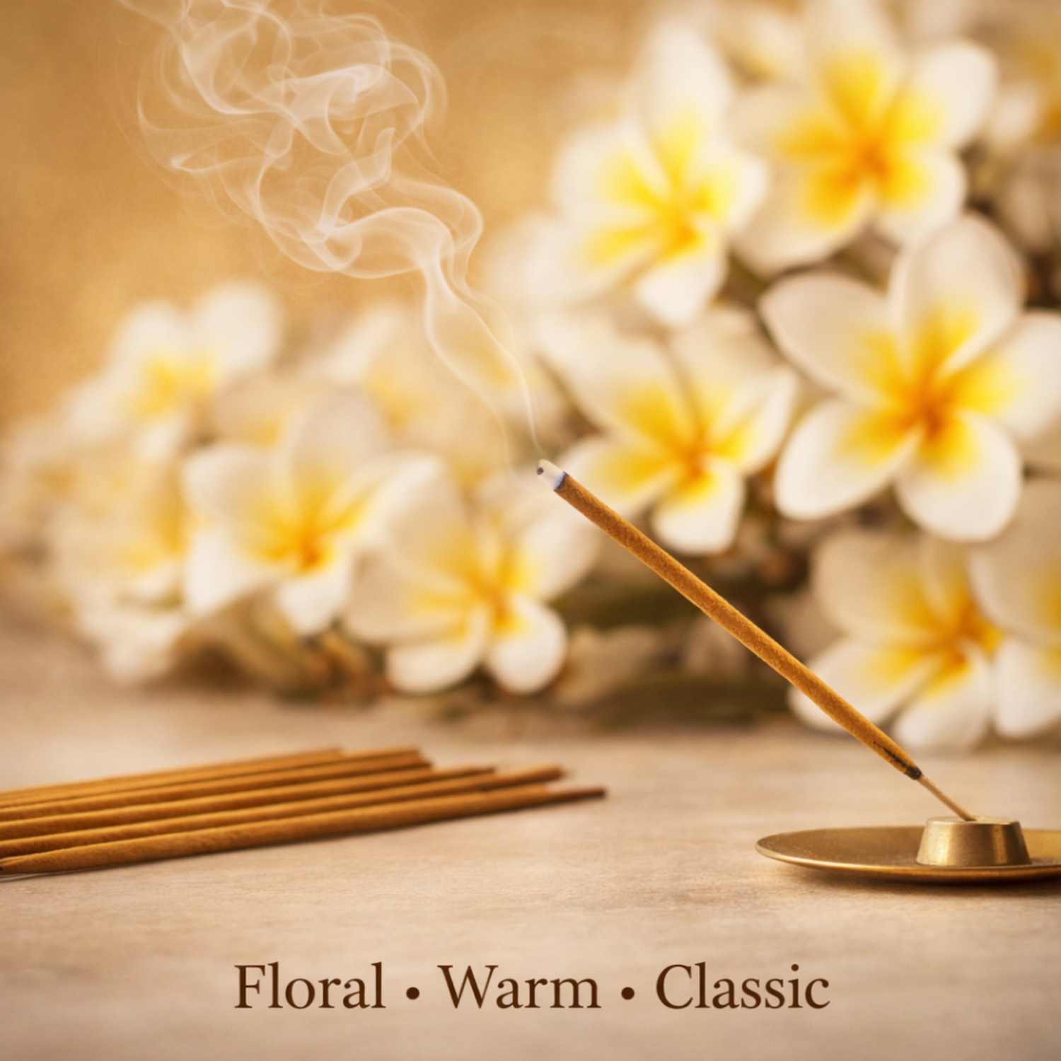 Nag champa incense burning floral smoke champa flowers agarbatti UK