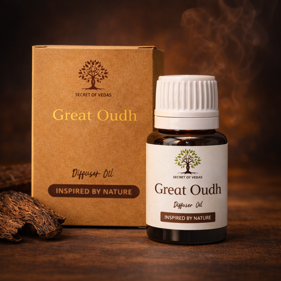 Oud diffuser oil with dark wood and smoke luxury home fragrance UK