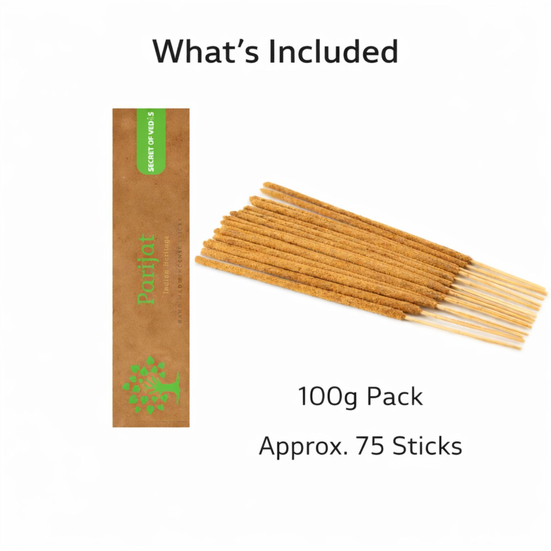 Parijat incense sticks delicate floral home fragrance for a light and elegant atmosphere