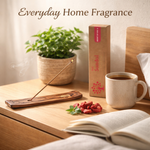 Red sandal incense sticks warm woody home fragrance for a rich and calming atmosphere