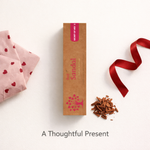 Red sandal incense sticks warm woody home fragrance for a rich and calming atmosphere