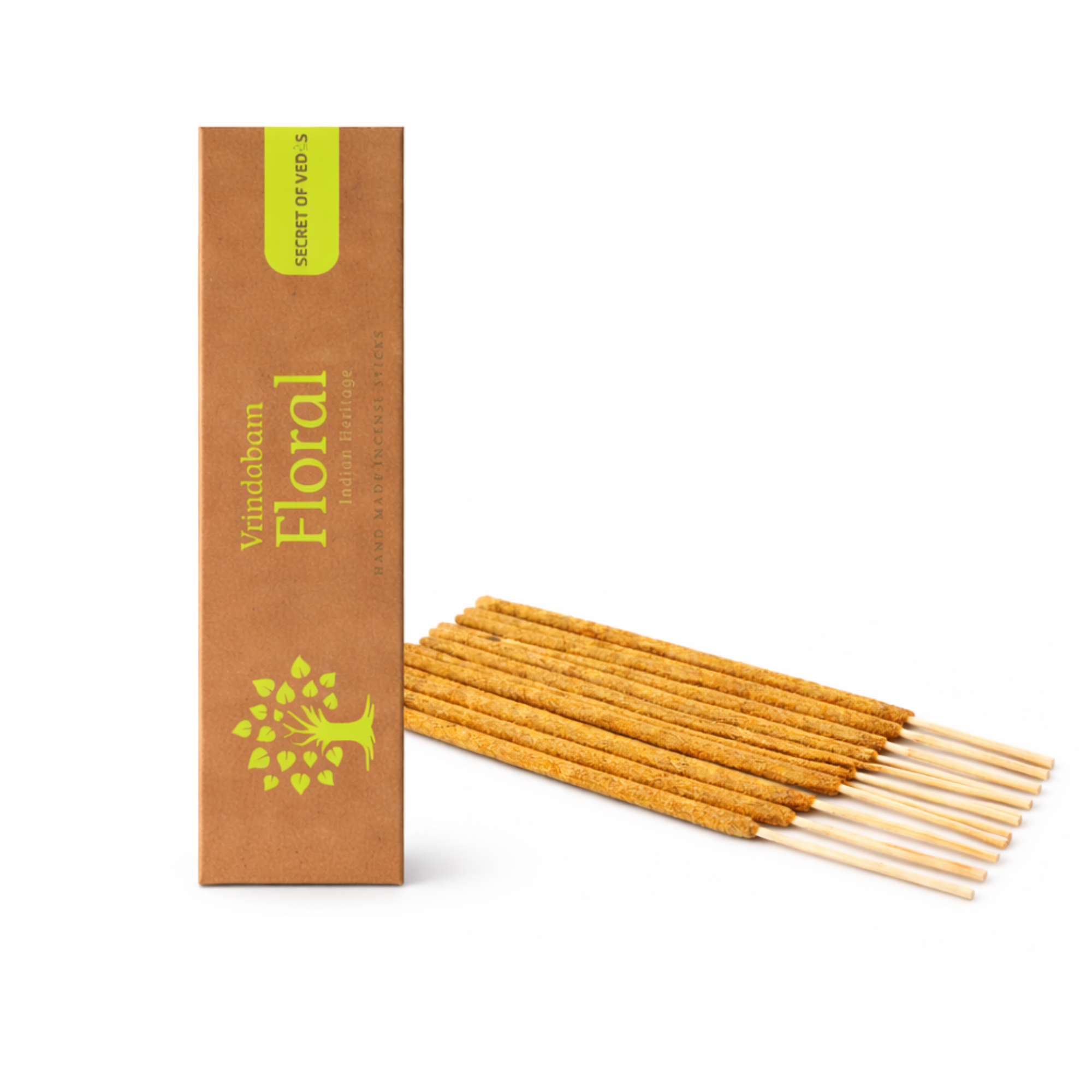 Vrindaban floral incense sticks soft floral home fragrance for a gentle and uplifting atmosphere