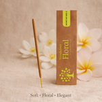 Vrindaban floral incense sticks soft floral home fragrance for a gentle and uplifting atmosphere