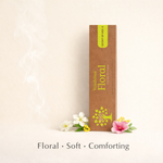 Vrindaban floral incense sticks soft floral home fragrance for a gentle and uplifting atmosphere