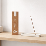 White sage incense sticks fresh earthy home fragrance for clean and refreshing atmosphere