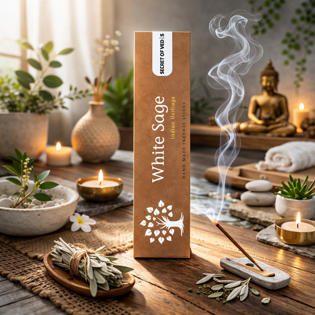 White sage incense sticks fresh earthy home fragrance for clean and refreshing atmosphere